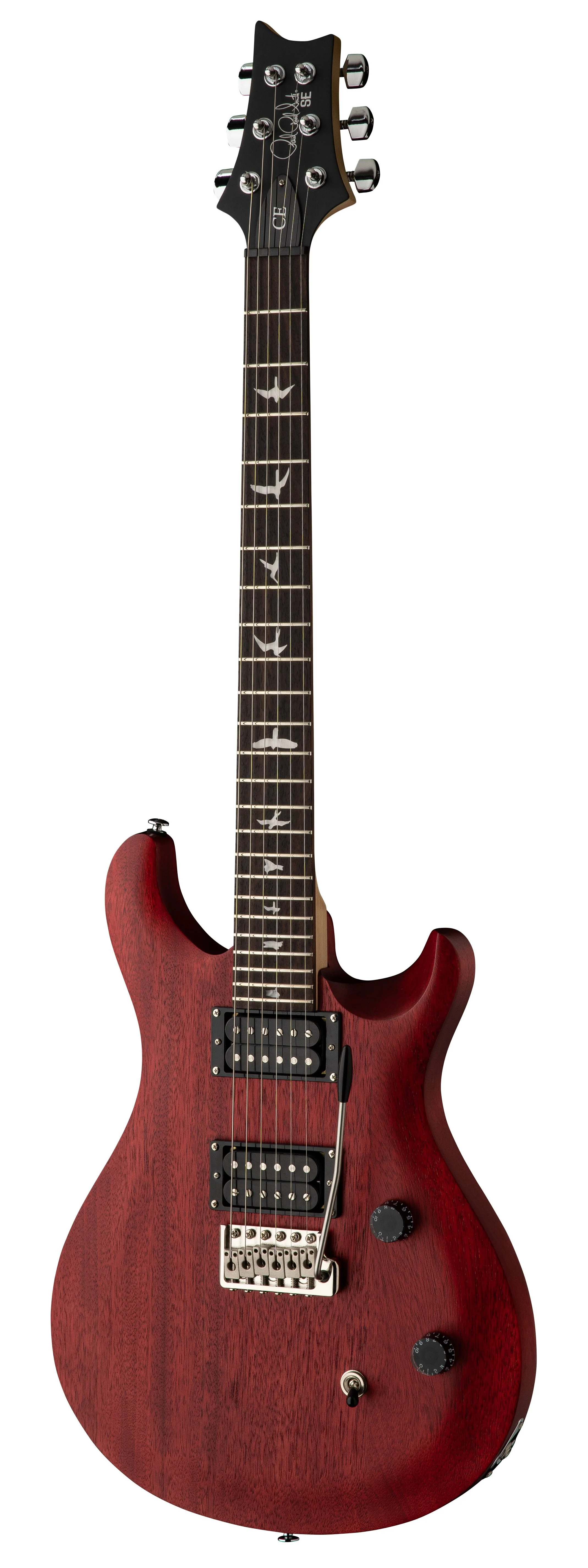 PRS SE CE24 STD SATIN VINTAGE CHERRY — THE BOP SHOP